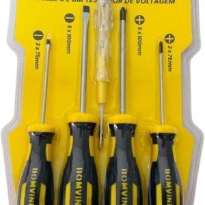 CONJ. 4 CHAVES - 2 FENDA E 2 PHILLIPS